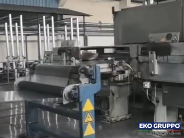 (2013) 8300 mm Bruckner 3 Layers Complete BOPP Film Extrusion Line - Used Machines Eko Gruppo