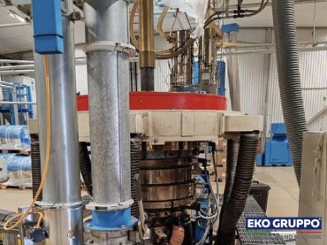 LDPE 3 Layers Ghioldi 1600 mm Blown Film Extrusion Machine - Used Machines Eko Gruppo