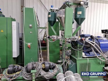 LDPE 3 Layers Kiefel 1350 mm Blown Film Machine - Used Machine Eko Gruppo
