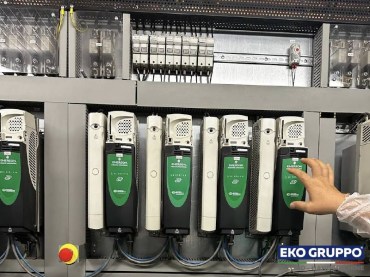 (2014) Gearless 1800 mm 8 Colors Uteco Onyx 812 400 m/min Flexographic Printing Line - Used Machine Eko Gruppo