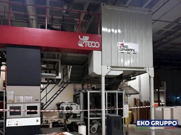 (2014) 1800 mm Uteco Onyx 812 Flexo Printing Line - Used Machine Eko Gruppo