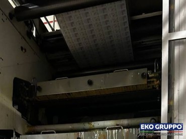 (2014) 1800 mm 8C Uteco Onyx 812 Flexo Printing Machine - Used Machine Eko Gruppo