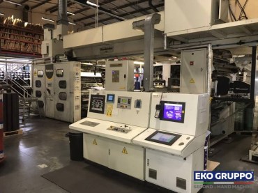 8C Flexotecnica Tachys 1270 Flexo Printing Line - Used Machinery Eko Gruppo
