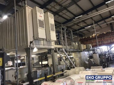 Gearless 8C Flexotecnica Tachys 1270 Flexo Printing Machine - Used Machinery Eko Gruppo