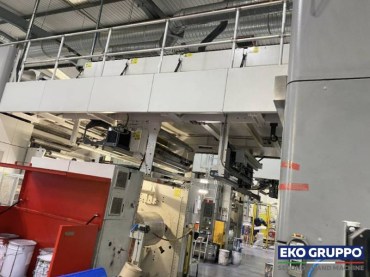 Gearless Soma Midi 1270 8EG Flexo Printing Machine - Used Machinery Eko Gruppo