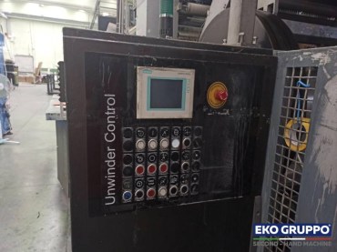 CI Gearless 8 Colors 2009 Comexi model FW GL CNC 2110 Flexographic Printing Line - Used Machinery Eko Gruppo