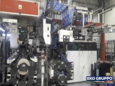Geared 8C Windmoeller Holscher model Soloflex 850 mm Flexographic Machine - Used Machines Eko Gruppo