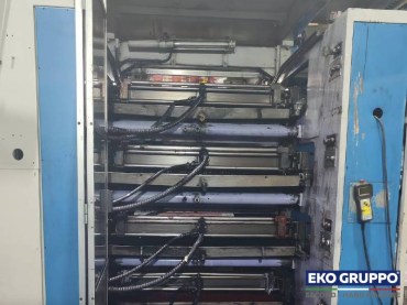 CI 8C Gearless 1450 mm Uteco model Onyx 876 GL Flexo Printing Machine - Second Hand Machines Eko Gruppo