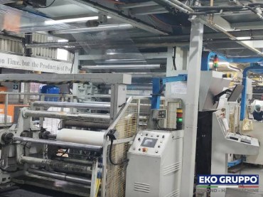 CI 8C Gearless 1450 mm Uteco Onyx 876 GL Flexo Printing Machine - Second Hand Machines Eko Gruppo