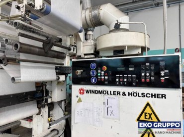 Windmoeller Holscher 6C Soloflex 630 mm Flexographic Machine - Used Eko Gruppo Machinery