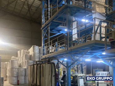 Coex 3 Layers Ghioldi 1700 mm Blown Film Machine - Used Machine Eko Gruppo