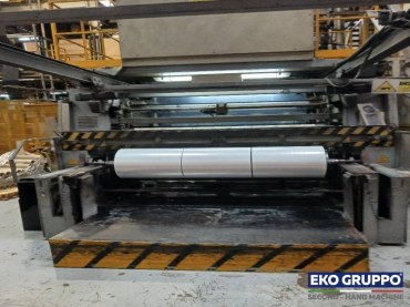 PE Rolls Coex 3 Layers 1800 mm CMG Blown Film Machine - Used Machinery Eko Gruppo