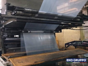 Shrink Film Coex 1200 mm Somos 3 Layers Blown Film Extrusion Machine - Used Machines Eko Gruppo