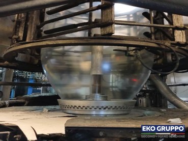 PE Rolls COEX 1900 mm Dolci 3 Layers Output 300 Kg/h Blown Film Extrusion Production Line - Second Hand Machinery Eko Gruppo