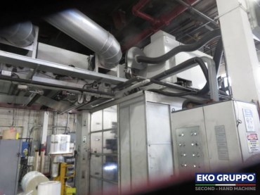 (2011) 400 m/min 8 Colors Gearless Uteco 1400 mm Onyx 808 GL model 140 Flexographic Printing Line - Used Machines Eko Gruppo