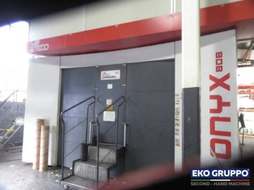(2011) Gearless 1400 mm Uteco Onyx 808 GL 140 Flexo Printing Line - Used Machines Eko Gruppo