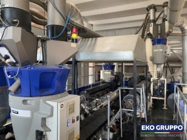 (2018) 5 Layers Colines ALLrollEX 1500 mm Cast Stretch Film Machine - Used Machine Eko Gruppo
