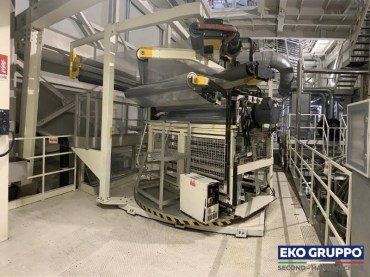 LDPE LLDPE HDPE 2015 3 Layers Coex BO PLUS Macchi 2100 mm Blown Film Extrusion Line - Used Machines Eko Gruppo