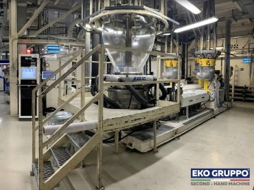 2015 Coex 3 Layers BO PLUS 2100 mm Macchi Blown Film Machine - Used Machines Eko Gruppo