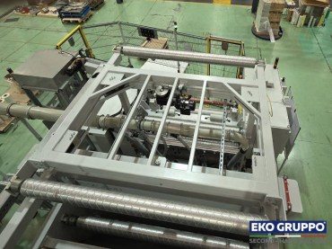 LDPE LLDPE 2023 model Minicast SML 1500 mm 5 Layers Cast Stretch Production Film Line - Used Machine Eko Gruppo