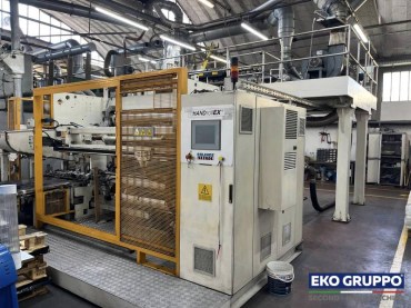 2013 3 Layers Colines 1000 Handrollex Stretch Film Line - Used Machine Eko Gruppo