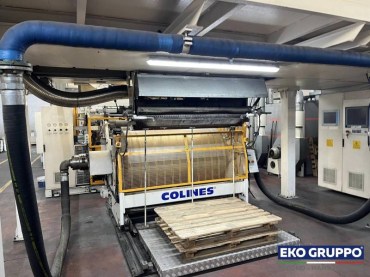 2013 3 Layers Colines 1000 Handrollex Cast for Stretch Film Machine - Used Machine Eko Gruppo