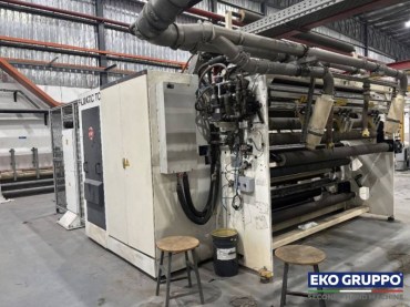 2015 PP PE 3 Layers Windmoeller Holscher model Filmex Cast Film Machine - Second Hand Machine Eko Gruppo