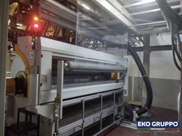 LLDPE LDPE 4500 mm SML model Power Cast XL 5 Layers 650 mt/min Year 2024 Cast for Stretch Film Production Line - Used Machinery Eko Gruppo