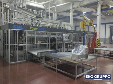 LDPE 2024 5 Layers 4500 SML Power Cast XL Stretch Film Machine - Used Machinery Eko Gruppo