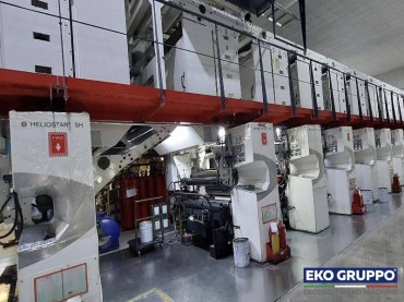 2013 9 Colors 1320 Windmoeller Holscher Heliostar SH Rotogravure Machine - Used Machines Eko Gruppo