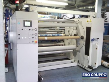 LDPE 2011 Gearless Central Drum 10 Colors Uteco Diamond HP 108 mod 150 600 m/min Flexographic Printing Line - Used Machine Eko Gruppo