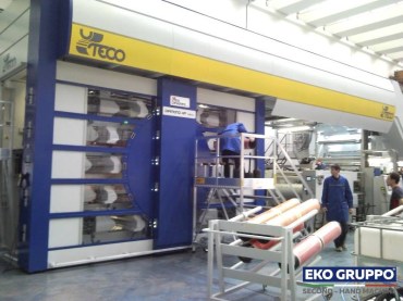 2011 Uteco Diamond HP 108 mod 150 Flexo Printing Line - Used Machine Eko Gruppo