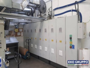 2007 Central Drum 6 Colors Varga 1000 mm Flexographic Machine - Used Machine Eko Gruppo