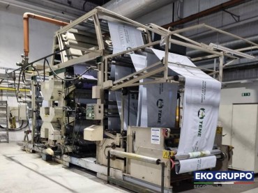 1200 mm CI Finnflexo 6C Flexographic Line - Second Hand Machinery Eko Gruppo