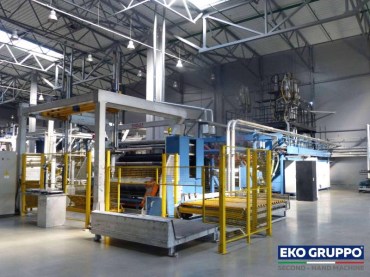 3 Layers 2000 Dolci Extrusion Stretch Film Line - Used Machine Eko Gruppo