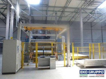 LDPE 3 Layers 2000 mm Dolci Extrusion Cast Stretch Film Machine - Used Machine Eko Gruppo
