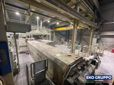 8400 mm 3 Layers Bruckner Complete BOPP Film Extrusion Machine - Second Hand Machine Eko Gruppo