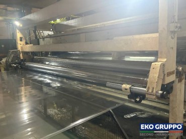 3 Layers DMT 4200 mm BOPP Film Extrusion Machine - Used Machinery Eko Gruppo
