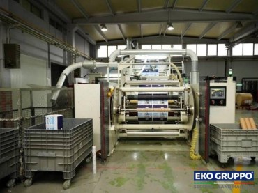 LDPE 2024 Gearless CI 8 Colors Comexi F2 MB 1270 mm Flexographic Printing Line - Used Machinery Eko Gruppo